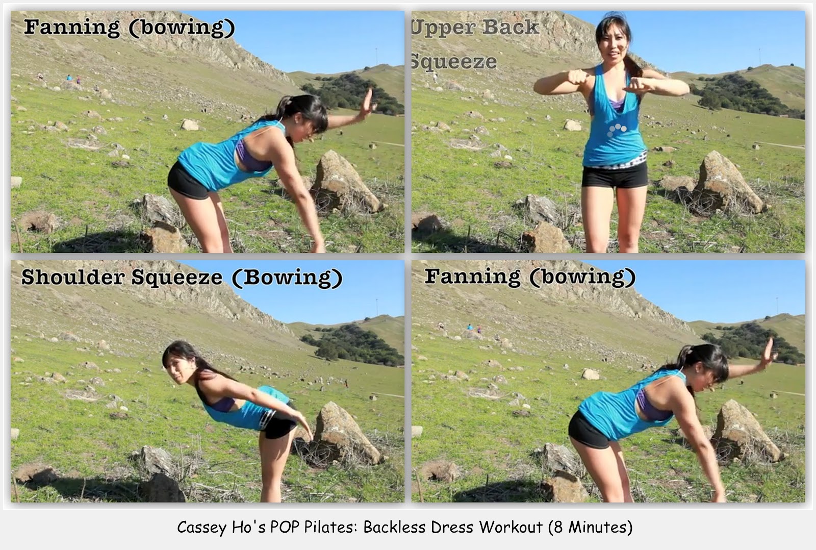 Backless Dress: Cassey Ho Backless Dress Workout Backless Dress: Cassey Ho Backless Dress Workout